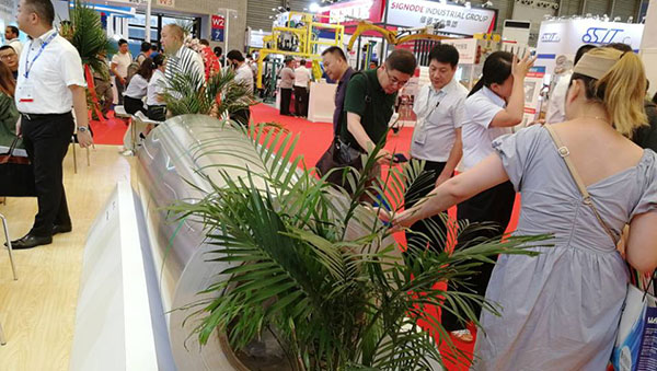 明泰2650mm超宽铝板亮相上海展会